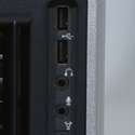 Convenient and easy to reach front USB ports and audio ports. The USB 