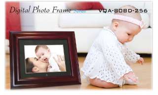 VisionQuest VQA 80BD 256 8 Digital Photo Frame   256MB Memory, 800x600 