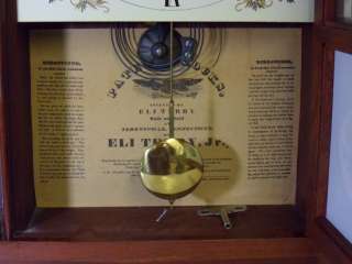 Eli Terry Pillar & Scroll Shelf Clock by Hermle  