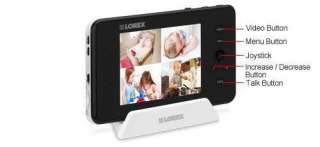 Lorex LW2451 3.5 Video Baby Monitor System   Pan/Tilt Wireless Camera 