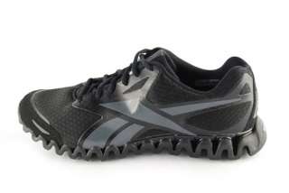 Reebok Zignano Premier Zigfly SE Black/Gravel Mens Running Shoes 