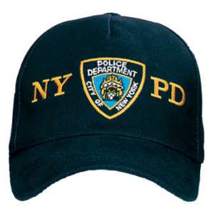 NYPD OFFICIAL LICENSED ADJUSTABLE BALL CAP w/ EMBLEM  