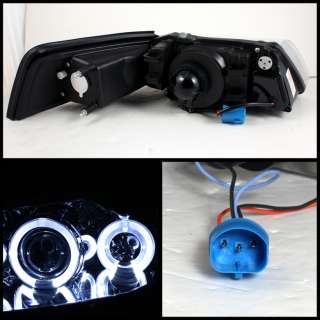 SONAR 99 04 FORD MUSTANG LED HALO PROJECTOR HEADLIGHTS  