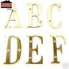 Solid Brass Satin Nickel House Address Letter items in Bolton 
