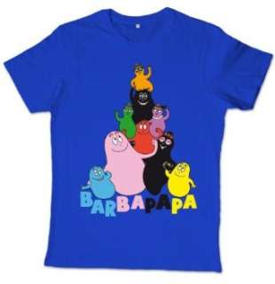 Familie Barbapapa T Shirt blau Größe M  Bekleidung