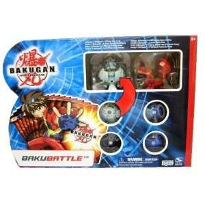 Bakugan Battle Pack Bakubattle (mit 6 Bakugan Kugeln, 6 Metal Gate 