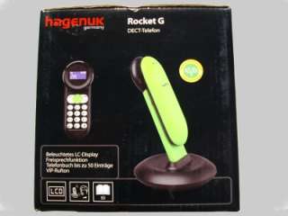 hagenuk Rocket G   Schnurloses DECT Telefon 4250443302261  