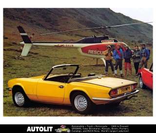 1978 1979 Triumph Spitfire 1500 Factory Photo  