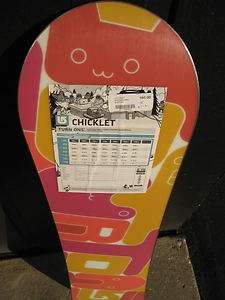 Burton Chicklet 115 (45 85lbs) Snowboard Pink/Org NEW  