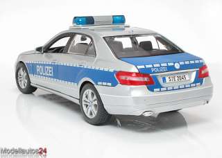 Maisto 1:18 Mercedes Benz E Klasse W212 Polizei NEU  