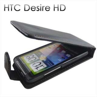 HTC Desire HD Leder Tasche Hülle Etui Hard Case Cover  
