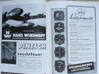 Deutscher Flugzeugbau Handbuch der Luftfahrttechnik Ausgabe 1939 in 
