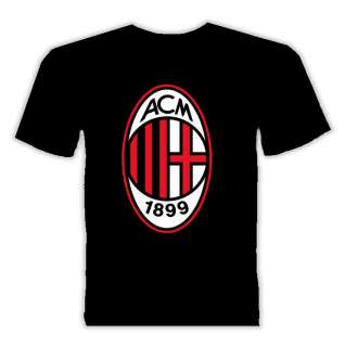 AC Milan Italian Soccer T Shirt All Sizes  