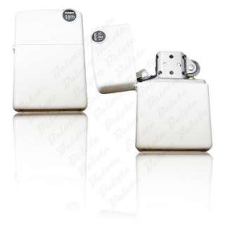 Zippo White Matte Solid WHITE Lighter Model 214 **NEW**  