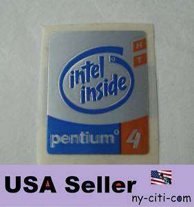 Intel inside Pentium 4 HT Sticker Badge/Logo/Label A22  
