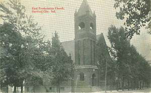 Hartford City,IN. The First Presbyterian Church 1915  