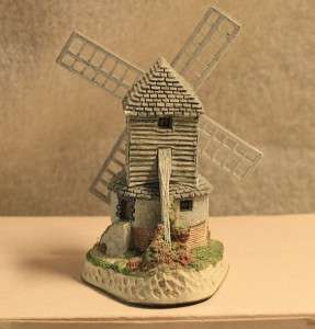 John Hine David Winter Cottages Windmill 1985 w/ Original Box  
