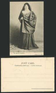 Malta c1900 Old Postcard Maltese Woman Faldetta Costume  