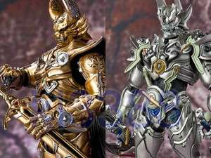   Makaikado Golden Knight Garo + Silver Fang Knight Zero set  