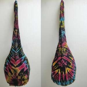 Tie Dye bag Shoulder purse Sling Hippie size large  