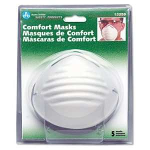  Acme United Comfort Masks MASK,DUST,5/PK,WHT (Pack of 15 