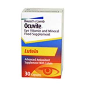 Bausch & Lomb Ocuvite Lutein Capsules: Health & Personal 