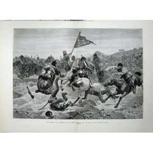   1879 Afghan War Conflict Punjab Cavalry Hussars Horses