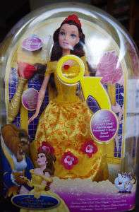 Disney Magical roses Belle, Beauty and the Beast doll  