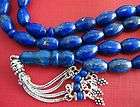 PRAYER BEADS KOMBOLOI LARGE FACETED EMERALD & STERLING  