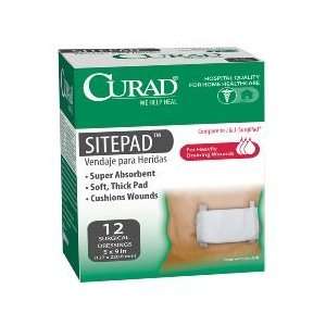  CURAD SitePad, 5 x 9 inch   Case of 12 Health & Personal 