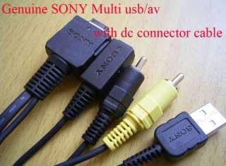   SONY USB/AV CABLE DSC W100 DSC W110 DSC W115 DSC W120