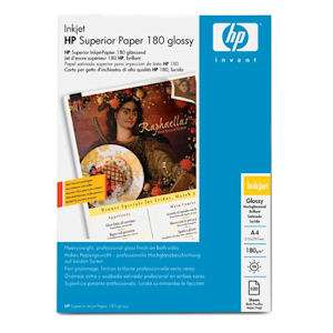 100x HP A4 Superior Glossy Photo Paper 180gsm  