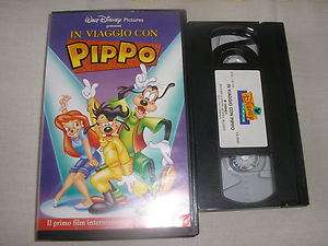 IN VIAGGIO CON PIPPO  VHS W.Disney  