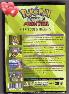 DVD POKEMON BATTLE FRONTIER VOLUME 9 * saison 9 * 4 EPI en vente sur 