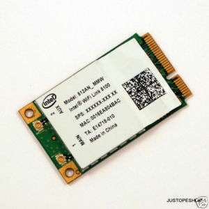 HP Intel WiFi Link 5100 802.11N 300Mbps Mini PCI E Card  