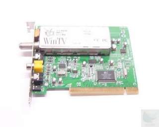 Hauppauge 44981 WINTV PCI TV Tuner Video Card  