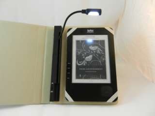 New Custom Kobo Wireless eReader Case Cover W/ Built in Light e book 
