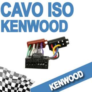 CAVO ISO PER AUTORADIO KENWOOD 16 POLI  