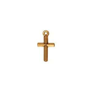   Gold (plated) Classic Cross 11x20mm Charms Arts, Crafts & Sewing