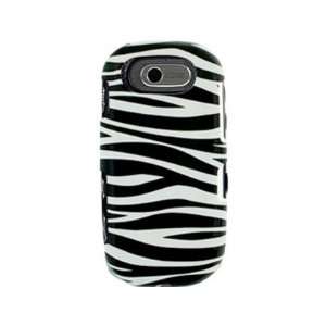 Plastic Phone Design Cover Case White and Black Zebra For Pantech Ease 