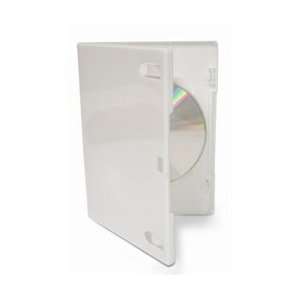   Solid White Color Single DVD Cases (Professional Use) Electronics