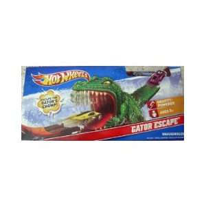 Hot Wheel Gator Escape Track Set  Toys & Games  