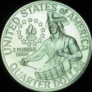1776 1976 S Silver Proof Washington Quarter in Eagle Coin Holder 