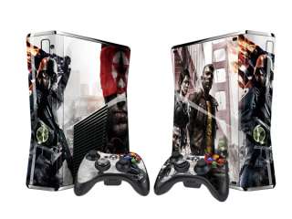 Cool Decal Sticker Skin Cover For XBOX 360 Slim Game  