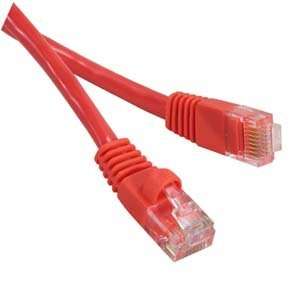  (Pack of 10) 5 ft Cat 6 Network Ethernet Patch Cable   Red 