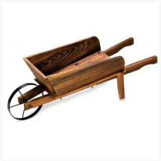 Wheel Barrow Country Planter Fir Wood Country new  