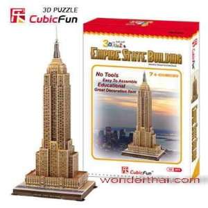 3D Puzzle Cubic Fun Empire State Building