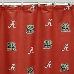   Crimson Tide Printed Shower Curtain Cover 70 X 72