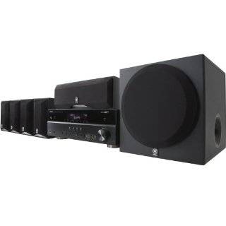 Yamaha YHT 595BL Complete 5.1 Channel Home Theater System by Yamaha