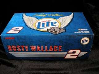 NASCAR ACTION RACING 2 RUSTY WALLACE MILLER HARLEY  